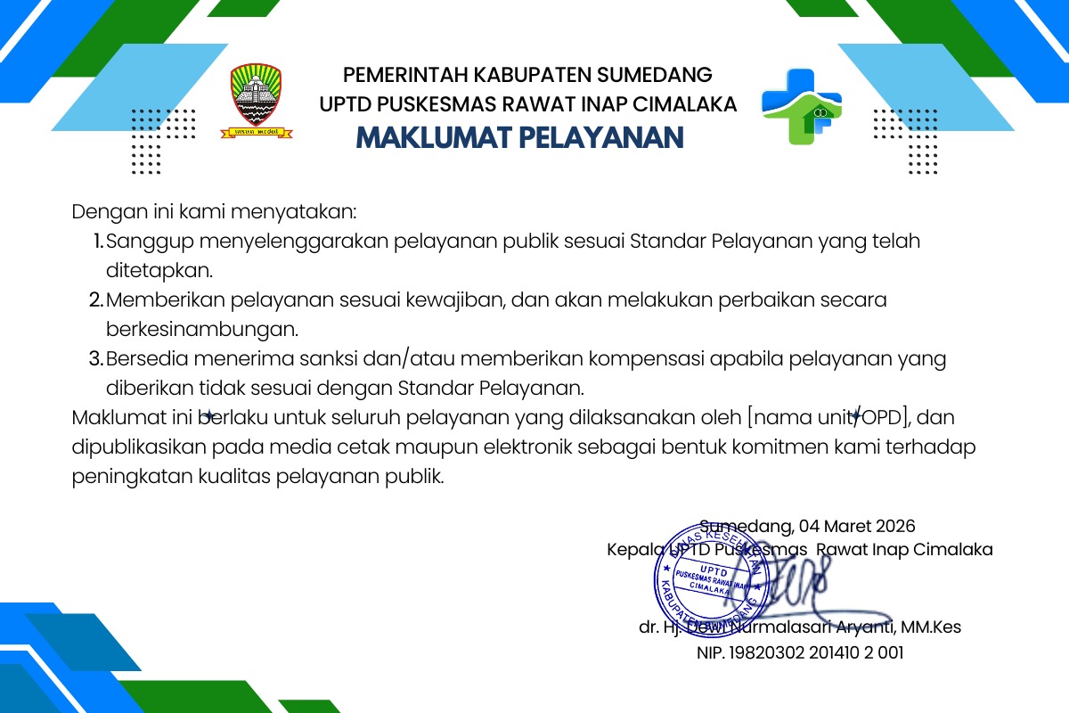 Maklumat Pelayanan